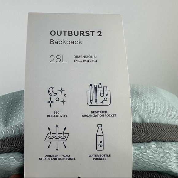 High Sierra Outburst 2.0 Backpack Laptop Sleeve 28L Multicolor‎ Canvas Brand New main image 11